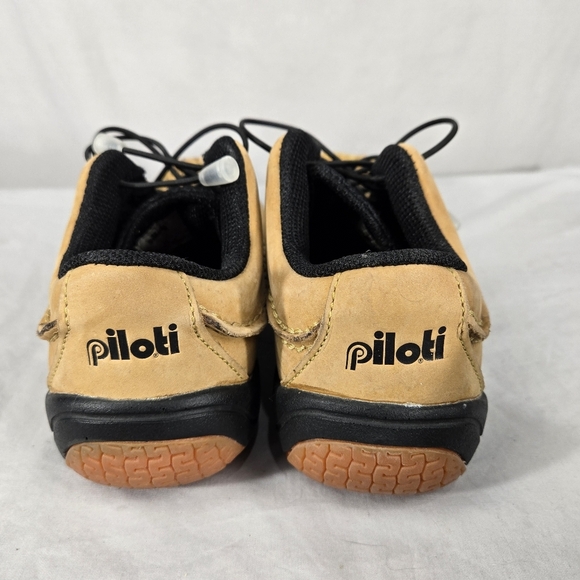 Piloti Driving Shoes Stradale Men's Brown Nubuck Sz 8.5 Auto Comfort Casual - Picture 6 of 7